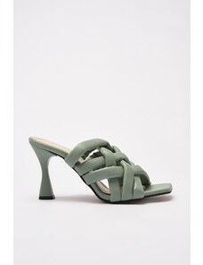 Trendyol Verde Papuci pentru femei