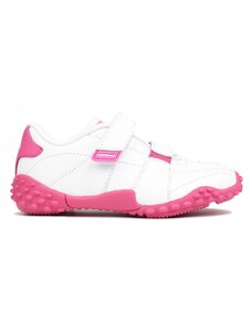 Lonsdale Fulham Infants Trainers White/Pink