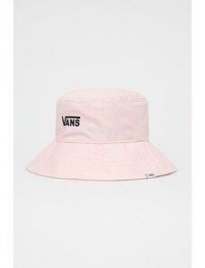 Vans pălărie culoarea roz, bumbac VN0A5GRGZJY1-pink