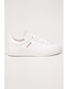 adidas Originals sneakers Gazelle culoarea alb, cu toc plat BB5498