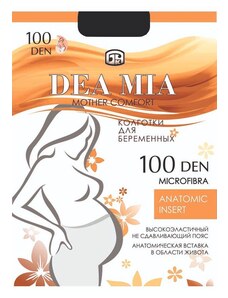 Conte Elegant Ciorapi din microfibră pentru gravide Deea Mia 100 DEN