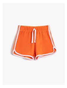 Koton Girl's Orange Shorts & Bermuda