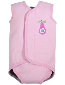 Costum de neopren pentru copii splash about baby wrap pink pear s