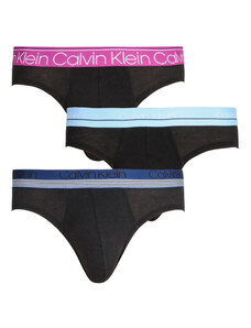 3PACK slipuri bărbați Calvin Klein negre (NB2415A-T6D) XL