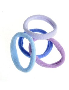 Meli Melo Set 4 elastice in nuante albastre
