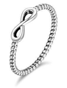 GALAS Inel fix din argint 925 Trendy Infinity Elegant
