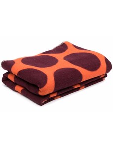 colville geometric knit blanket - Orange