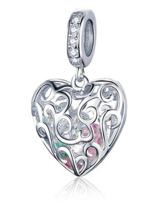 GALAS Talisman din argint 925 Heart Shape Pendant