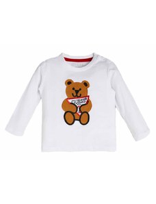GUESS K Bluză Pentru Copii Ls T-Shirt N0BI26I3Z00 twht true white a000