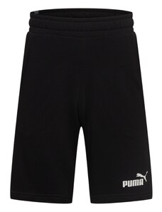 PUMA Pantaloni sport 'Essentials' negru / alb