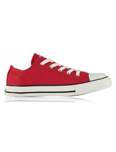 SoulCal Canvas Low Childrens Canvas Shoes Red
