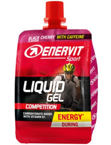 Gel energetic enervit liquid gel competition cherry with caffeine 60ml