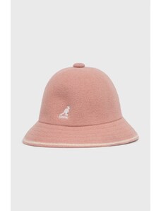 Kangol pălărie de lână culoarea roz, de lână K3181ST.DR669-DR669