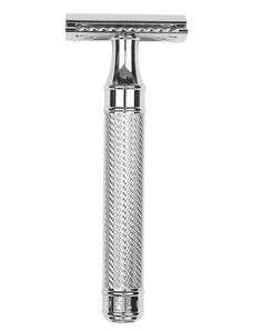 Mühle Safety razor from MÜHLE, closed comb, handle material chrome-plated metal