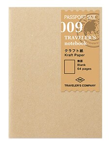 Traveler's Company Refill #009 kraft paper [5]