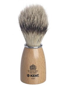 Kent Wooden socket - small size, pure bristle, badger effect [1]