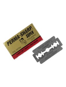 Perma-Sharp Super100 DE razor blades