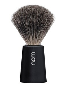 Mühle CARL shaving brush, pure badger, handle material plastic Black