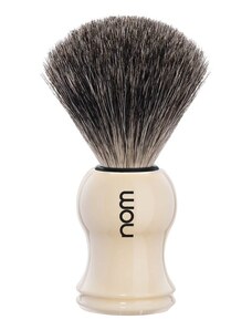 Mühle GUSTAV shaving brush, pure badger, handle material plastic Creme