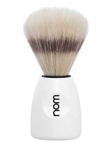 Mühle LASSE shaving brush, pure bristle, handle material plastic White