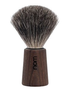 Mühle THEO shaving brush, pure badger, handle material Dark Ash