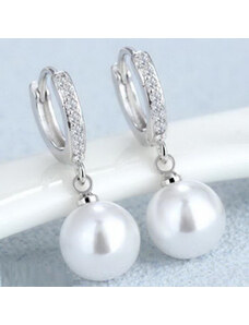 ArgintBoutique Cercei argint Elegant Pearls ARG63A