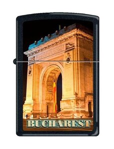 Brichetă Zippo 218/CI013048 Romania Bucharest Arcul de Triumf