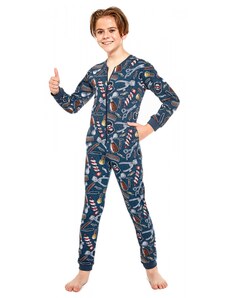 CORNETTE Pijama pentru băieți 185/125 Kids Barber 2