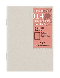 Traveler's Company TRAVELER'S notebook Passport Size Refill Dot Grid #014 [5]