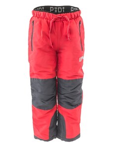 Pidilidi pantaloni de sport pentru exterior, căptușit cu fleece, Pidilidi, PD1121-08, roșu