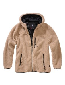 Geacă Brandit Teddy fleece damă, camel