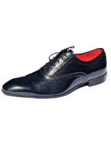 Pantofi eleganti barbatesti, din piele lac, Conhpol 6689