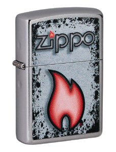 Brichetă Zippo 49576 Logo and Eternal Flame