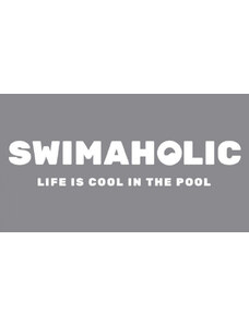 Prosop swimaholic big logo microfibre towel gri