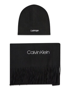 Set Fular și Căciulă Calvin Klein