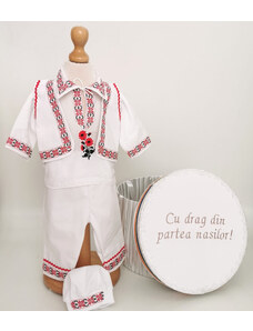 Magazin Traditional Set Traditional Botez Baiat - Costumas + Cutie 7