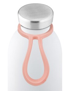 24bottles - Suport pentru sticle Bottle.Tie.Lightpink-PinkMarble