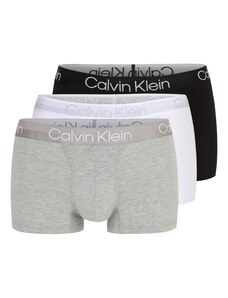 Calvin Klein Underwear Boxeri gri / negru / alb