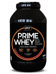Pudre proteice QNT PRIME WHEY- 100 % Whey Isolate & Concentrate Blend 2 kg Strawberry mas0039