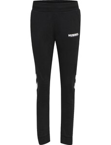 Hummel Pantaloni sport negru / alb