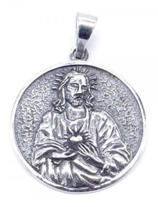 Podoabelemele Talisman argint Iisus Hristos