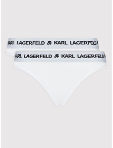 Set 2 perechi de chiloți de damă clasici KARL LAGERFELD