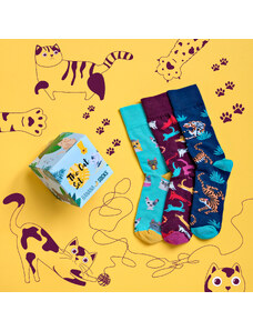 Banana Socks Banana șosete Unisex's Socks Set Cat Set
