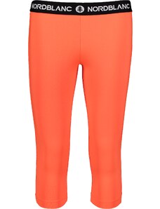 Nordblanc Colanți portocalii 3/4 de fitness pentru femei TENUITY
