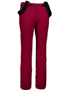 Nordblanc Pantaloni de schi roșii pentru femei GROWN