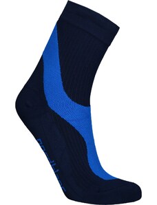 Nordblanc Șosete albastre sportive de compresie THWACK