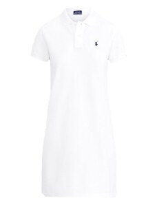 POLO RALPH LAUREN Rochie Polo Lcy Drs-Short Sleeve-Casual Dress 211799490017 100 white/c7916