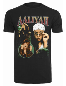 Tricou pentru bărbati cu mânecă scurtă // Mister tee Aaliyah Retro Tee black