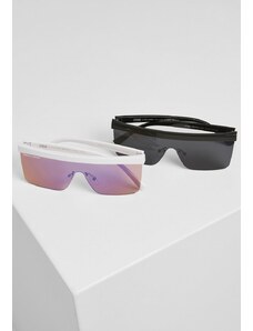 Ochelari de soare // Urban classics Sunglasses Rhodos Pack black white
