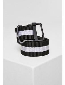 Curea pentru // Urban classics Easy Belt with Stripes black/white